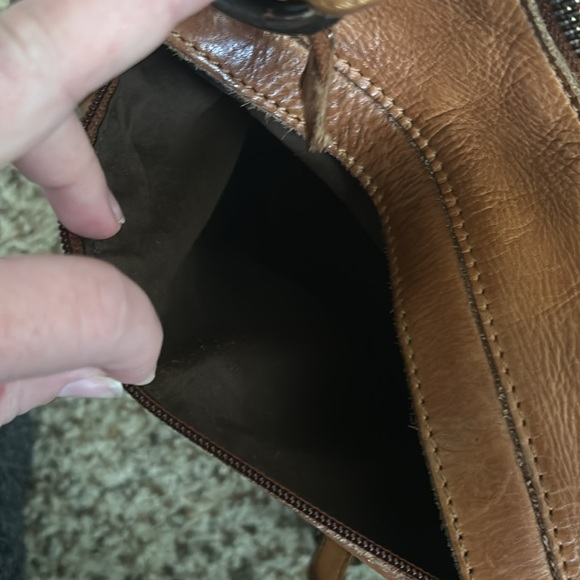 Vilenca Holland genuine leather woven purse - Picture 3 of 9